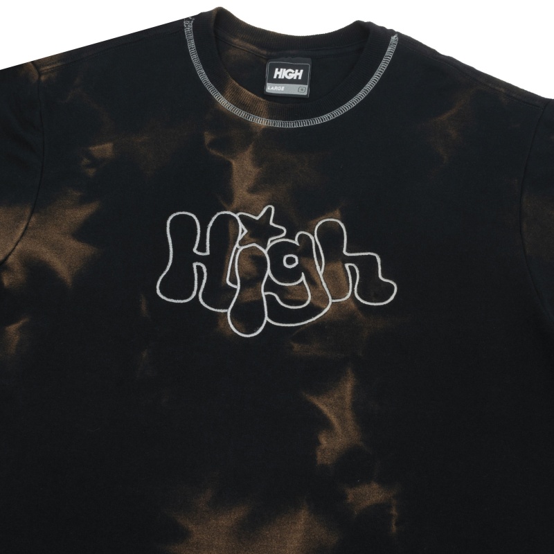 Moletom High Dyed Bubbly Preto